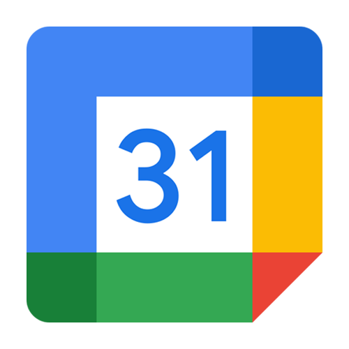 Cette image représente le logo de l'application Calendrier Google faisant partie d'une de nos nombreuses applications de notre solution d'affichage dynamique.